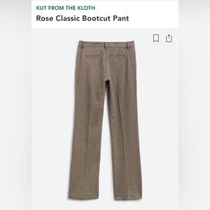 Kut from the Kloth Rose Classic Bootcut Pant